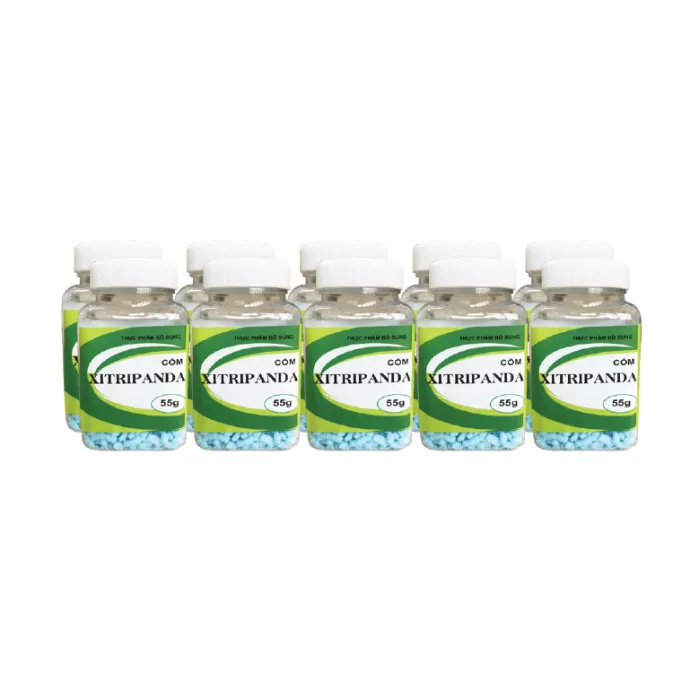 Cốm Xitripanda Xanh Lốc 10 Hủ